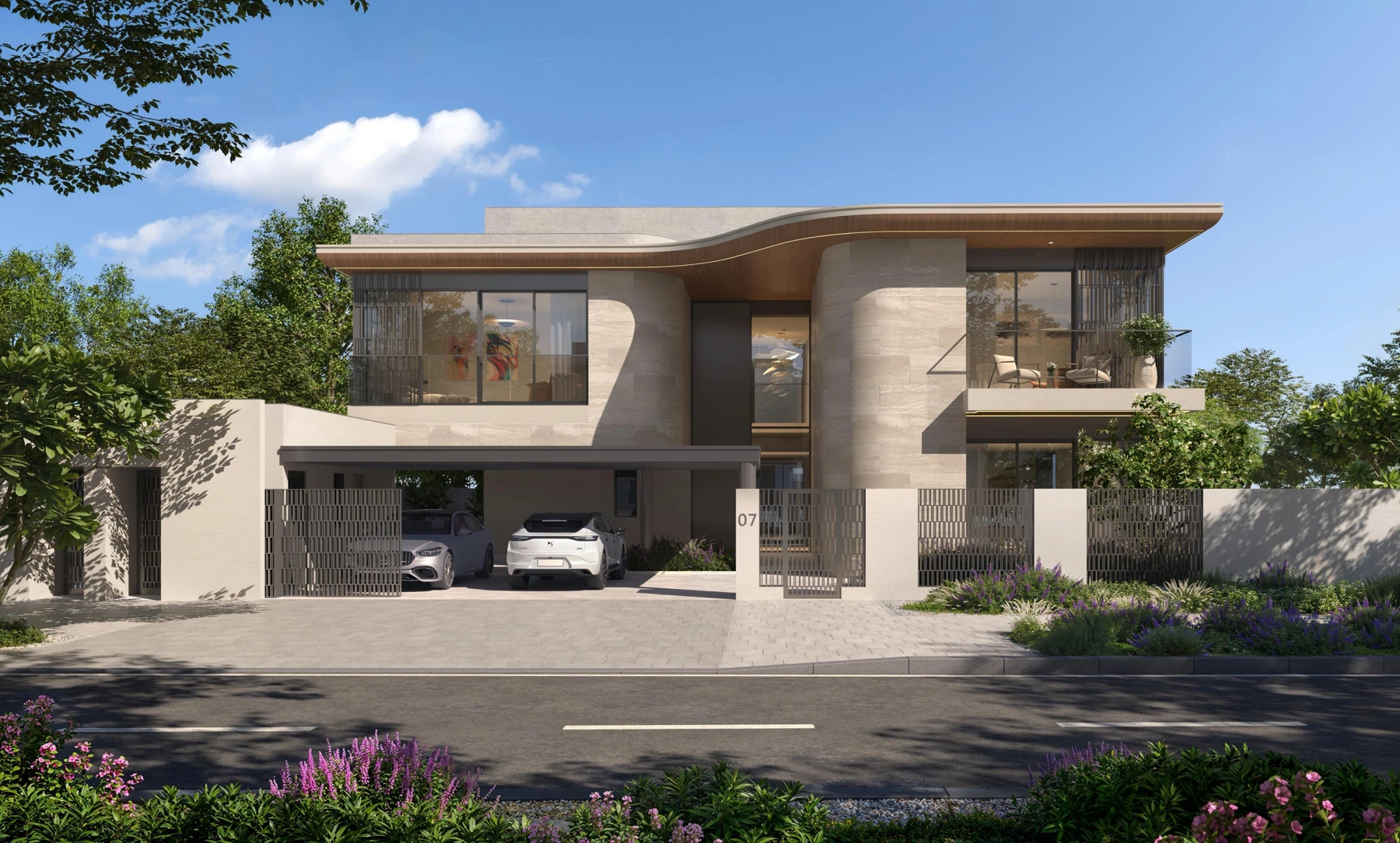 Contemporary villa design at Talay, Marsa Al Saadiyat
